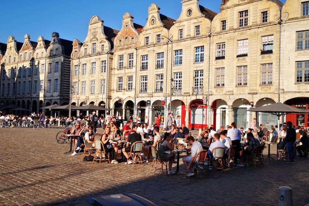 Gite Rdc 42M2 400 M Centre Ville 200 M Gare Tgv Parking Gratuit 250 Places Face Au Logement Arras Eksteriør bilde